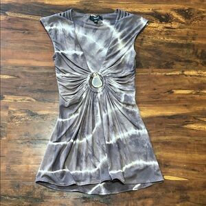 Sky Amethyst Crystal Top XS